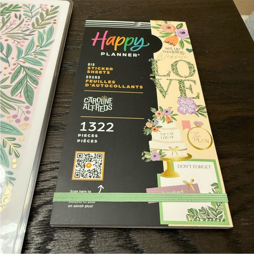 Garden Wedding Happy Planner – Big + Stickers | Perfect Bride Gift NWT - Picture 4 of 8